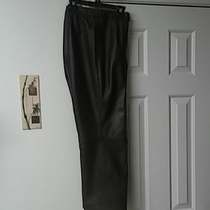 ZOE K LEATHER PANTS